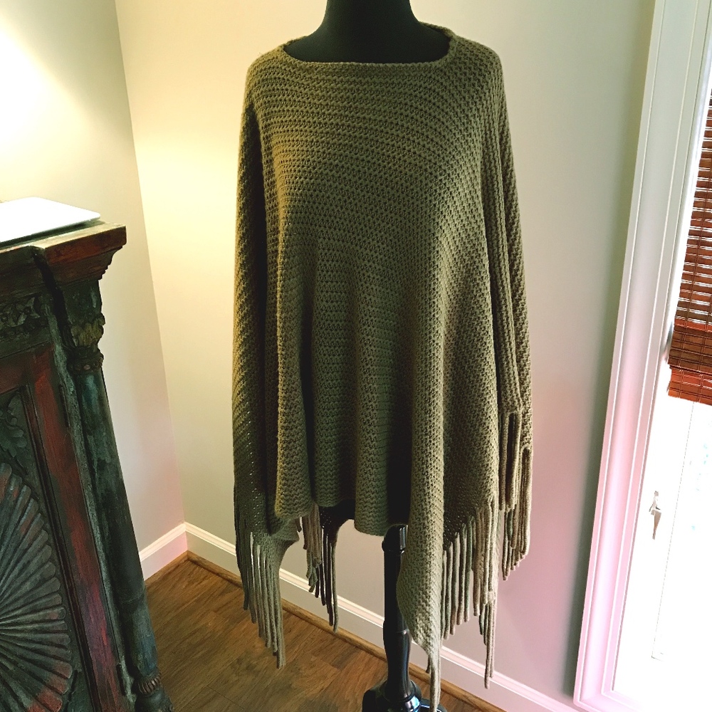 Sweater Poncho